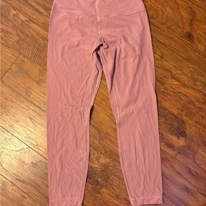 Lululemon Athletica Pink Leggings